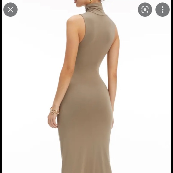 NWT: GOOD AMERICAN✨ Women’s Mockneck Midi Dress - Picture 4 of 9